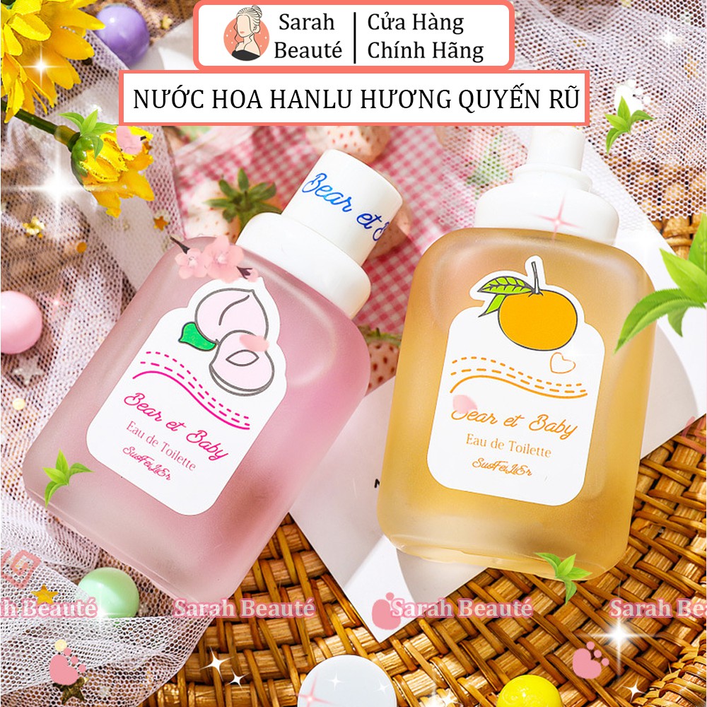 Nước hoa Hanlu Baby Bear 50ml Dạng Xịt Thơm Body Hương Nhẹ Nhàng Quyến Rũ - Sarah Beaute MP14 | BigBuy360 - bigbuy360.vn