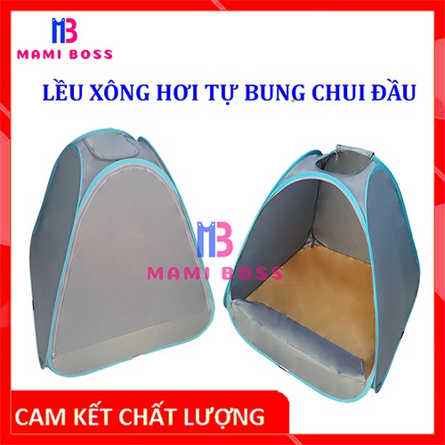 LỀU XÔNG HƠI TỰ BUNG CHUI ĐẦU MAMI BOSS - MÀU NGẪU NHIÊN