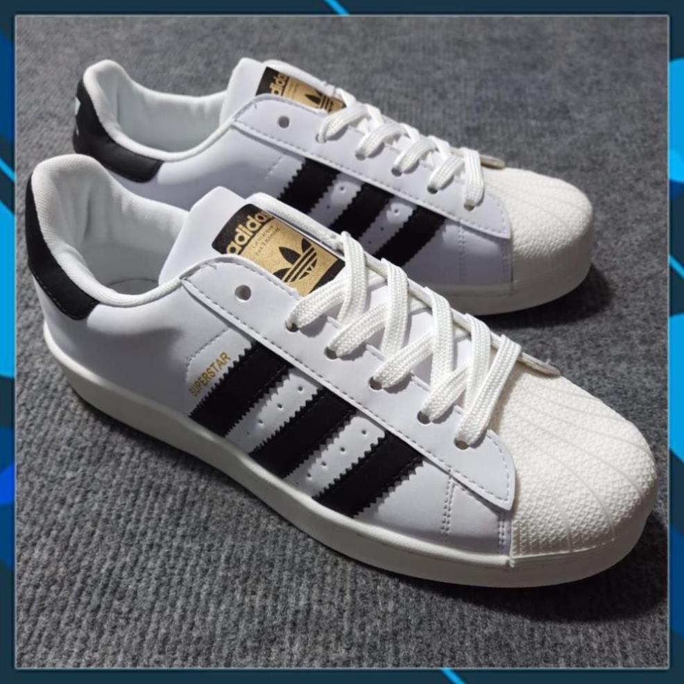 Giày Sneaker Nam Nữ Trắng Adidas Mũi Sò , Das Sò Đủ Size Nam Nữ  [ẢNH THẬT]