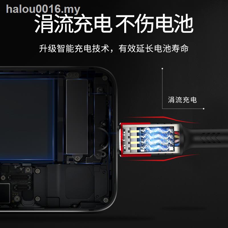 ▧Dây cáp sạc dữ liệu usb 3a tốc độ cao dài 1m cho Huawei vivo red rice Samsung s7oppo Meizu note5micro