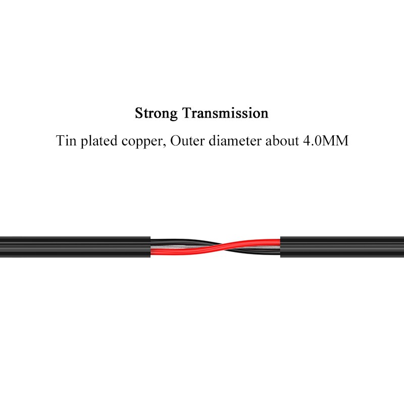 Cáp âm thanh chuyển đổi giắc cắm 3.5mm sang 6.5mm dài 3m 5m 10m