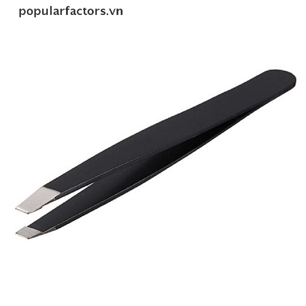 Nhíp Nhổ Lông Mày Làm Đẹp Màu Hồng Đen