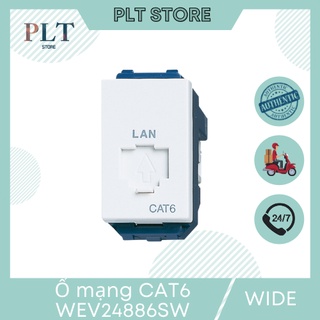 Ổ cắm mạng cat6 panasoic wev24886sw dòng wide series
