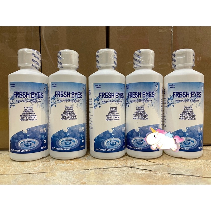 Nước ngâm lens, nước nhỏ lens fresh eyes