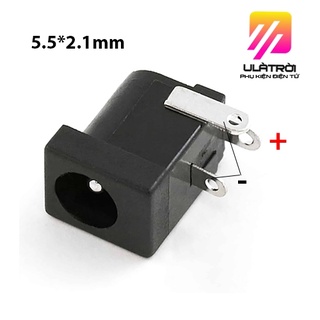Đầu Jack Nguồn DC 5.5x2.1mm (Đực,Cái) 5 Cái