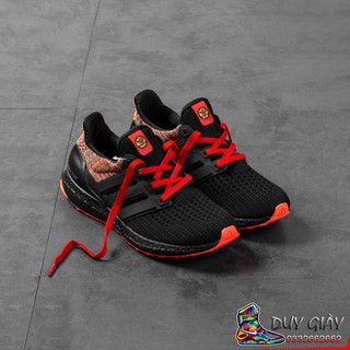 Giày sneaker thể thao ultra boost 4.0 đen đỏ - shop duy giày .