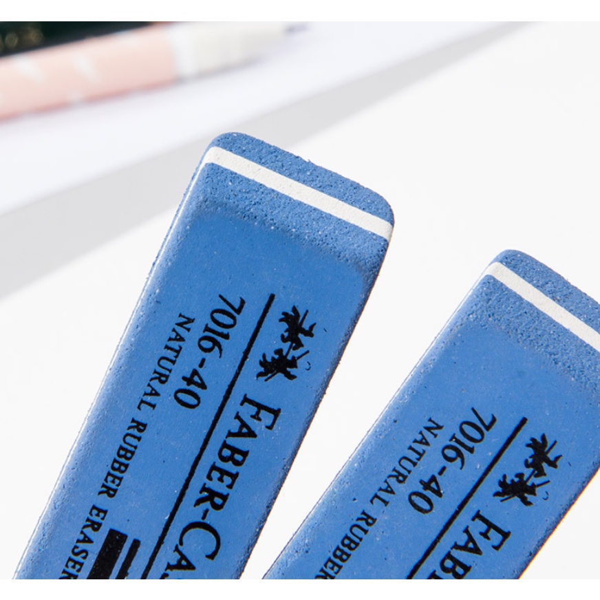 Gôm tẩy mực Faber Castell Eraser 7016 loại nhỏ dùng tẩy bút bi và mực in laser
