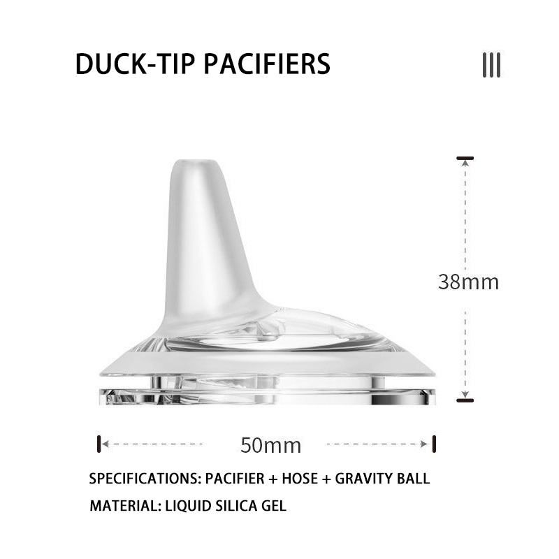 Ống Hút Gắn Bình Nước Bằng Silicone Chất Lượng Cao Cho Trẻ Em