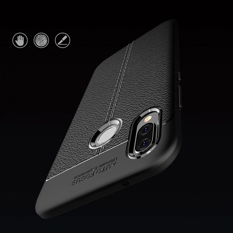 Ốp Lưng Silicon Auto Focus, Silicon Trong Cho Huawei Y9-2019