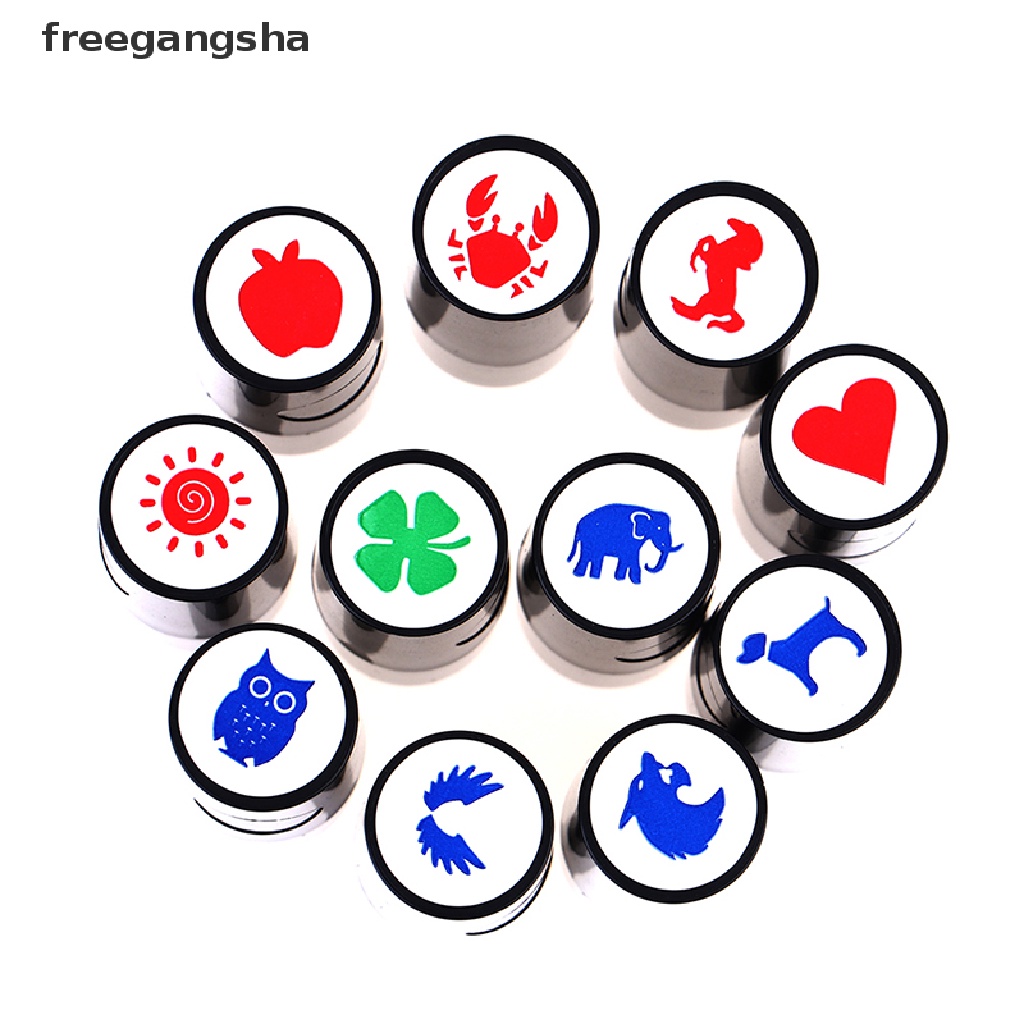 [FREG] 1Pcs Golf Ball Stamper Stamp Marker Various Patterns Quick Drying Long Lasting FDH