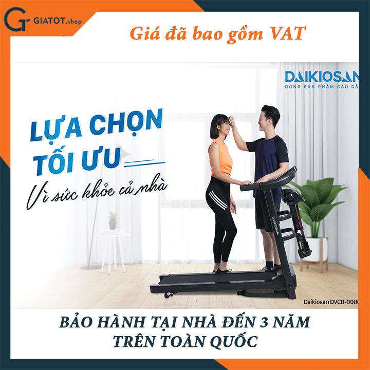 Máy chạy bộ đa năng chính hãng Daikiosan DVCB-00002