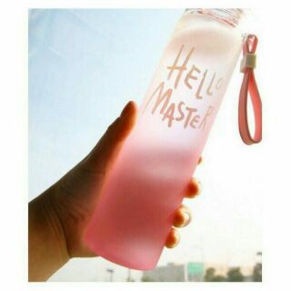 Bình thủy tinh Hello Master 420ml