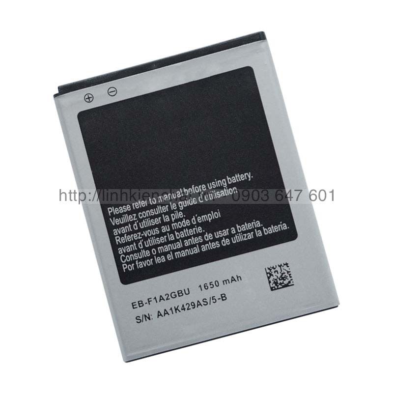 Pin Galaxy S2 i9100 1650mAh - Hàng nhập Khẩu