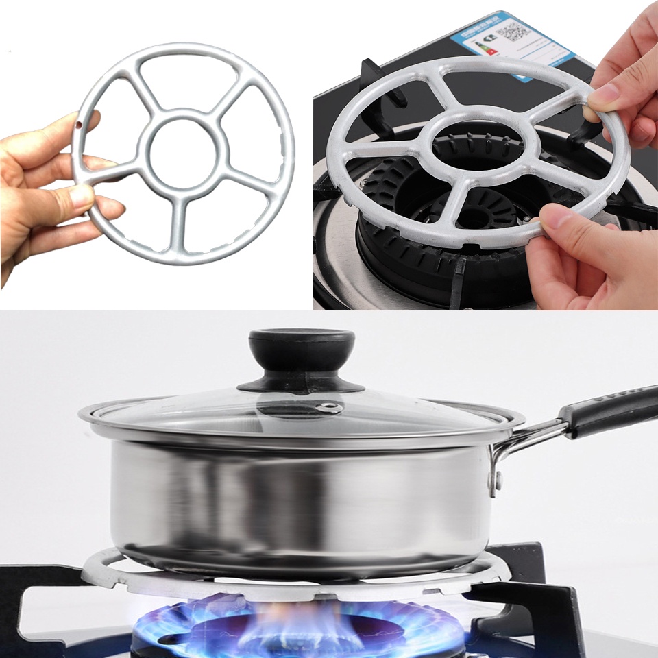 Giá Đỡ Nồi Chảo Nhỏ Chống Trượt Cao Cấp - Giá Đỡ Bếp Gas Tiện Lợi