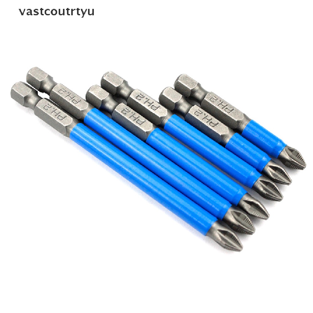 Đầu tua vít lục giác 1 / 4" PH2 có nam châm chống trượt chuyên dụng