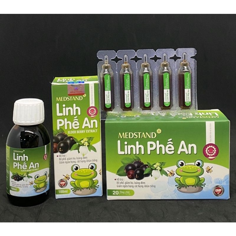 ✅ Siro ho thảo dược cho trẻ từ 6 tháng tuổi Linh Phế An