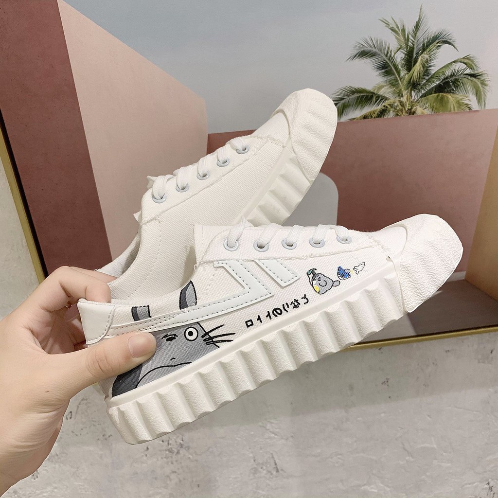 Giày vải Canvas thời trang mùa xuân 2020 cho học sinh