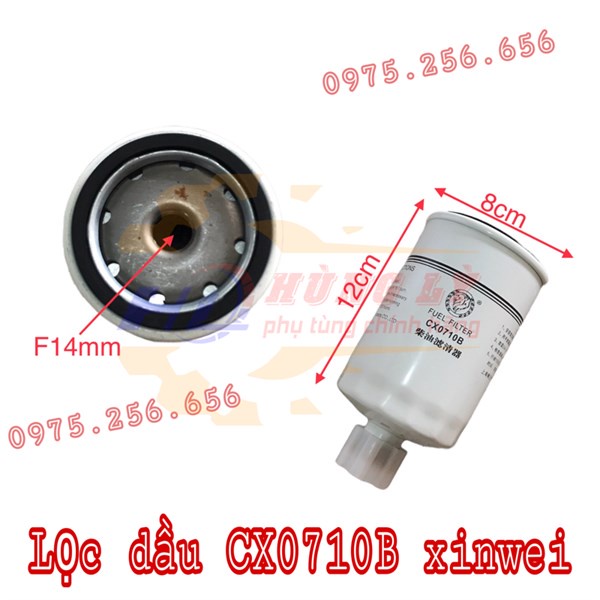 lọc dầu CX0710B (F14) xinwei  phụ tùng ô tô lọc dầu các loại phụ tùng Hùng Lỳ