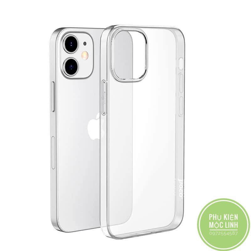 [ IPHONE 13 | 13 PRO | 13 PRO MAX | 12 MINI | 11 ] ỐP SILICON TRONG SUỐT CHÍNH HÃNG HOCO LIGHT SERIES SIÊU MỎNG SIÊU DẺO