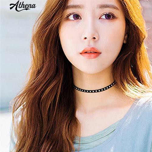 Vòng Cổ Choker Đính Đinh Tán Thời Trang Vintage Cho Nữ