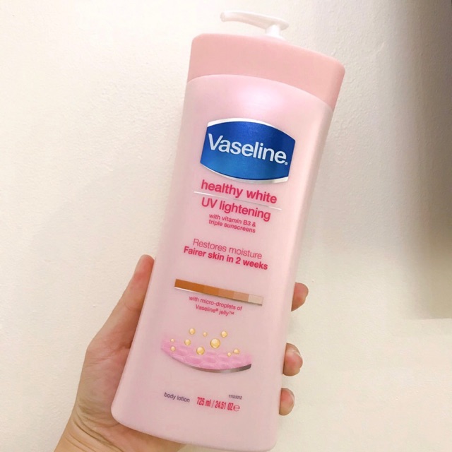 Dưỡng thể Vaseline healthy white body lotion