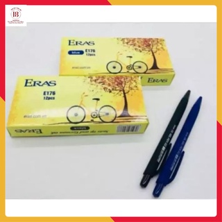 Một Hộp 20 bút bi siêu trơn Eras E176 phục vụ cho viết chữ học tập.