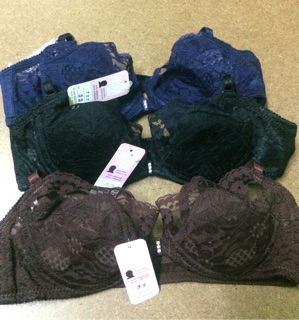 Combo 3 áo ngực cài trước mút mỏng size 32