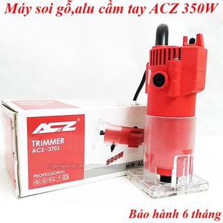 Máy Soi Gỗ, Gấp Mép ALu ACZ 3703 Công Suất 350W-Chính Hãng-Bảo Hành 6 Tháng