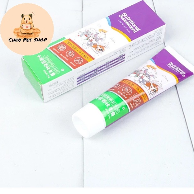 Gel dinh dưỡng cho thú cưng biếng ăn - Hamster, Thỏ, Bọ, Sóc Bông, Sóc Bay...