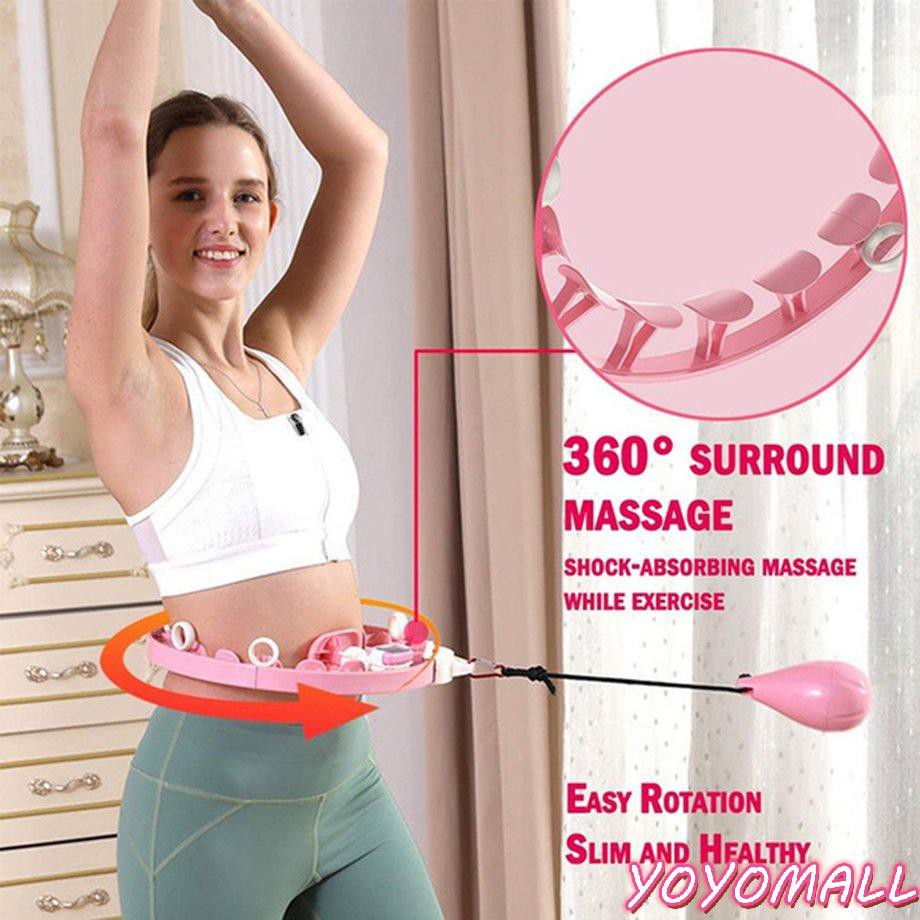 YOYO Smart Rolling Ring Adjustable Auto-Spin Thin Waist Abdominal Slimming Exercise