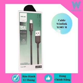 Cáp sạc nhanh 5a - ls03 chân micro cho samsung-oppo-vivo.. - hàng chính hãng
