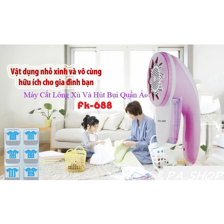 Máy Cắt Lông Xù Quần Áo,Sofa,Chăn Màn Đa Năng Trẻ Em Người Lớn,Tặng Kèm 2 Lưỡi Cắt