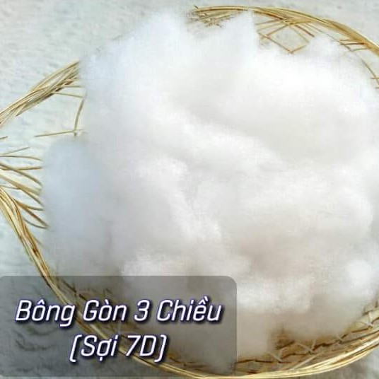 Bông gòn nhân tạo 3 chiều sợi 7D hàng loại 1