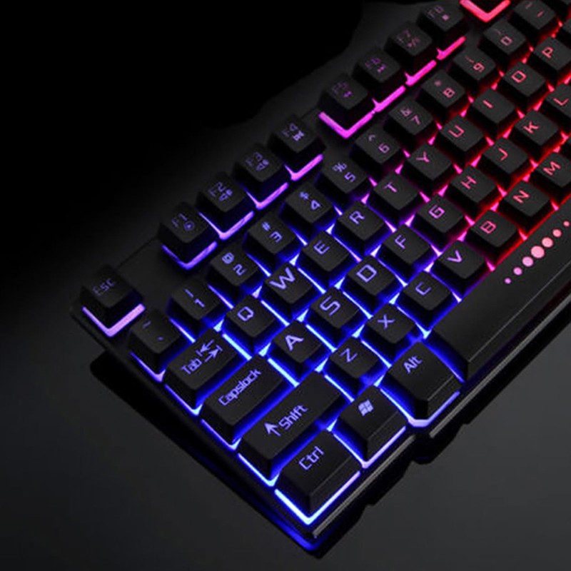 Bàn Phím Chơi Game Gắn Đèn Led Nhiều Màu Sáng Tạo