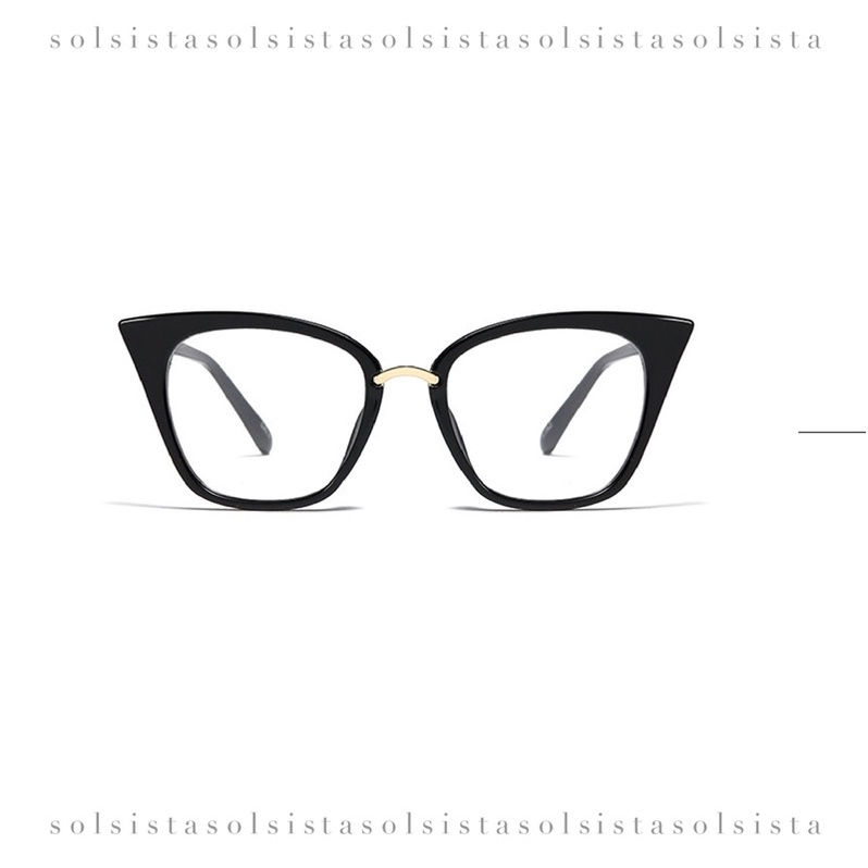 Kính dáng mắt mèo SOL SISTA Coco Glasses  thay cận dễ phối đi học đi làm