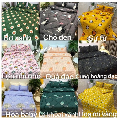 hàng cực sốc nhiều mẫu ga Trải Giường Poly Cotton Nhiều Mẫu m2 m6 m8 2m2 30phân