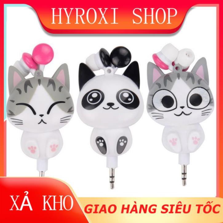 Tai nghe dây rút hình thú đáng yêu WA301 HYROXISHOP