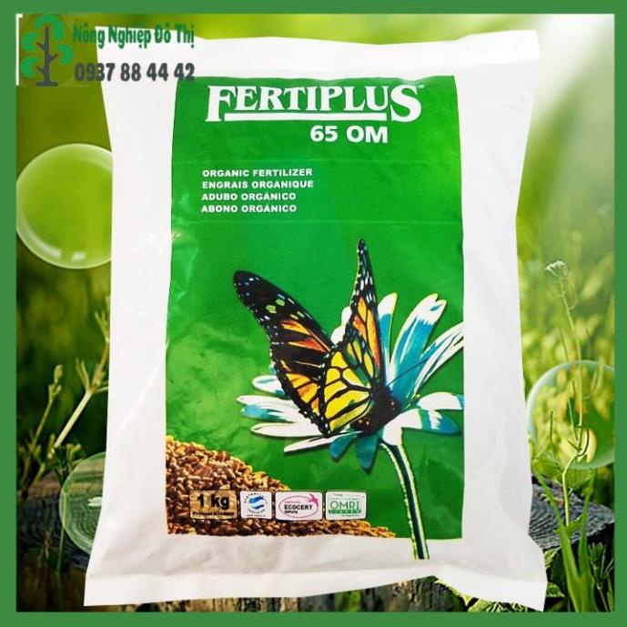 Phân bướm hữu cơ Hà Lan Fertiplus cho cây rau màu, hoa, cây ăn trái 1kg