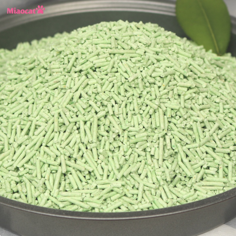 Cát vệ sinh đậu nành MIAO 6L cho mèo - Hương Trà Xanh - MIAOCAT