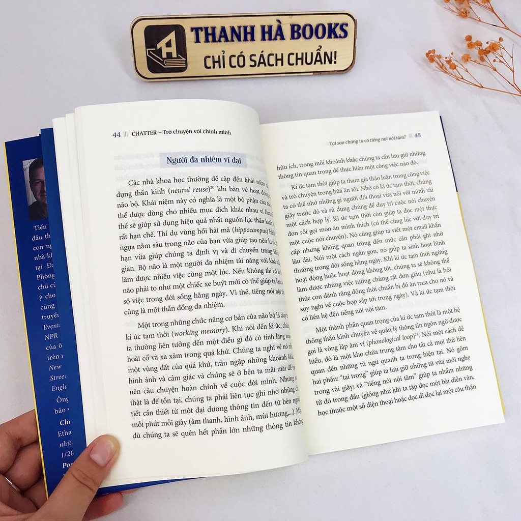 Sách-  Chatter - Trò chuyện với chính mình - Tiếng nói nội tâm quyết định cuộc đời của bạn