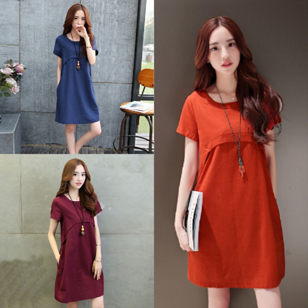 Đầm Suông Bigsize Thiết Kế Dành Cho Người Mập Bụng - Big Size từ M-XXXL