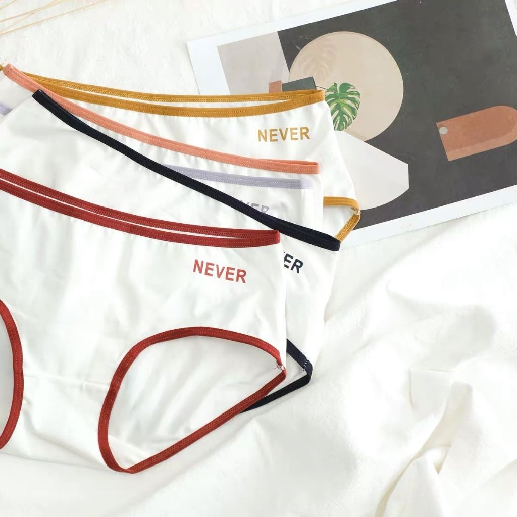 Quần lót nữ kháng khuẩn in chữ cute dễ thương xinh xắn JOCOSI L002