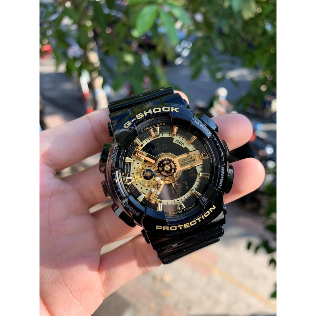 Đồng hồ nam Casio G Shock GA-110GB-1ADR dây cao su chính hãng Fridayshopping