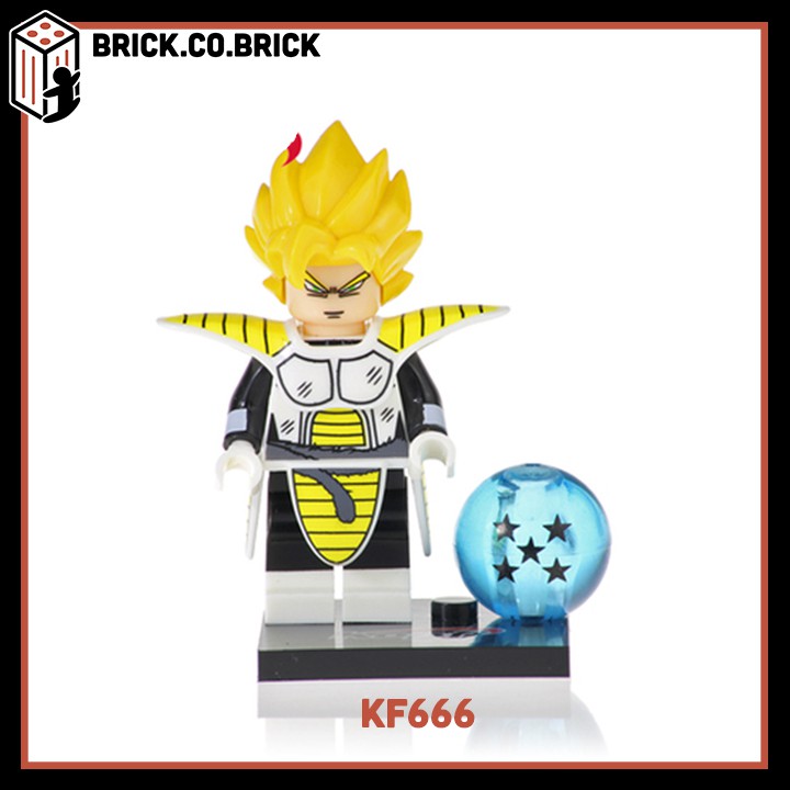 Non Lego Dragon Ball Đồ Chơi Lắp Ráp Minifigures Mô Hình Lắp Ghép Sáng Tạo Trong Anime Bảy Viên Ngọc Rồng KF6057