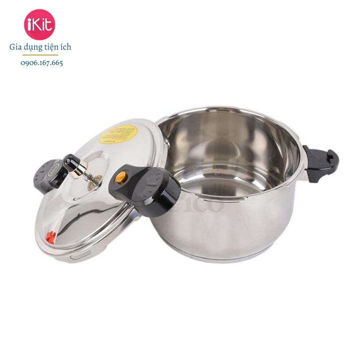 Nồi áp suất bếp từ Kitchenflower City, nhập khẩu Hàn Quốc, dung tích 5L