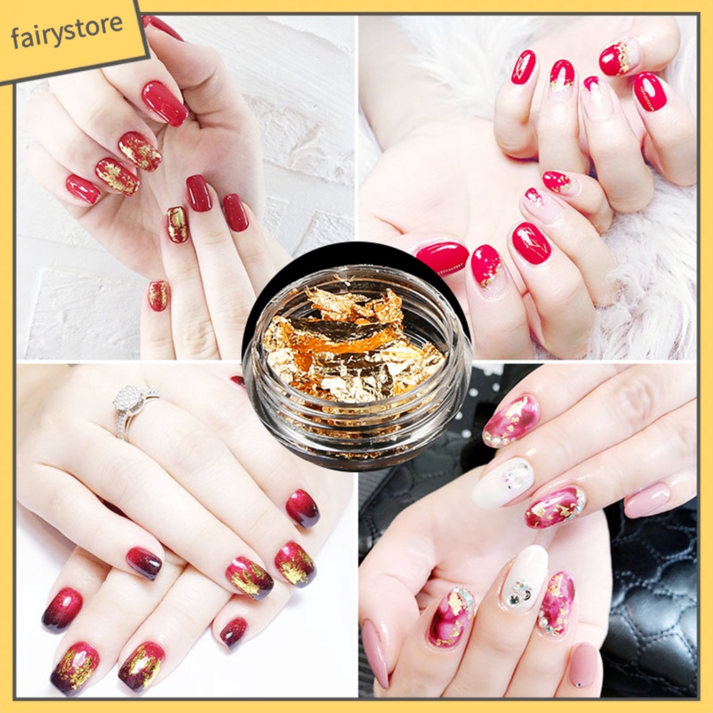 Set 12 tấm giấy foil dán móng nghệ thuật