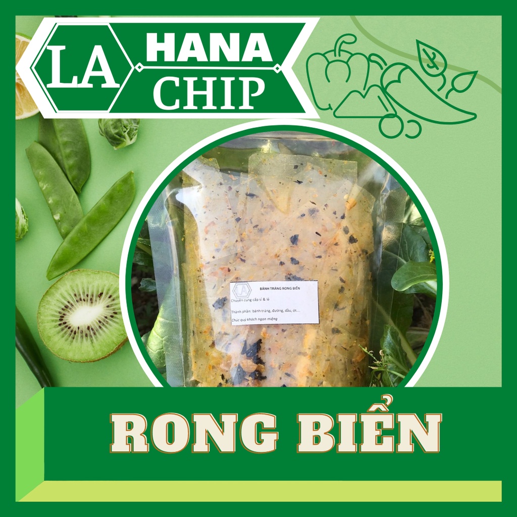 Bánh Tráng Trộn | Hana Chip [ VỊ RONG BIỂN ]