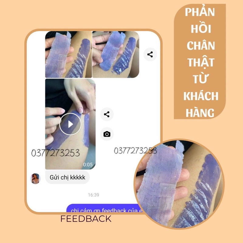 Compo triệt lông vĩnh viễn sáp wax lông, hard wax beans, sáp wax lông nóng, mỡ trăn nguyên chất triệt lông nách tay chân