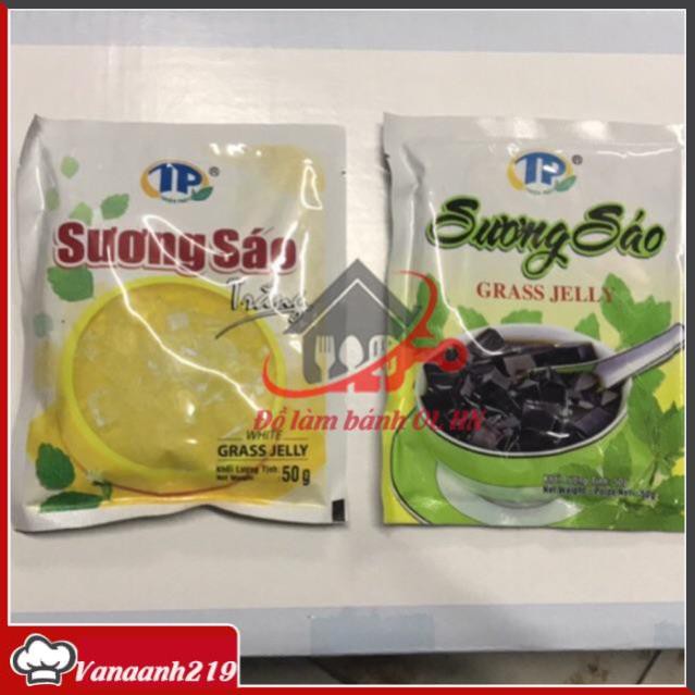 Bột sương sáo làm thạch
