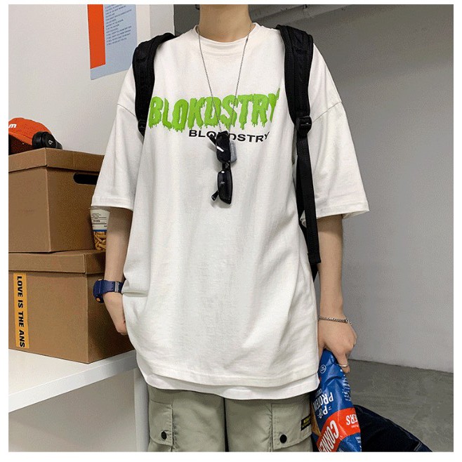 Áo thun tay lỡ form rộng unisex Neko.sg ATL150